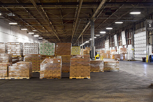 interior of baltimore warehouse